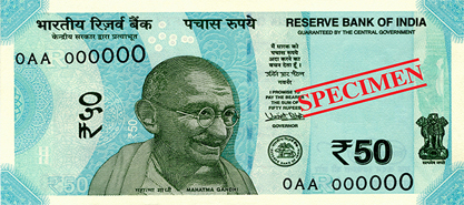 RBI 50 Notes